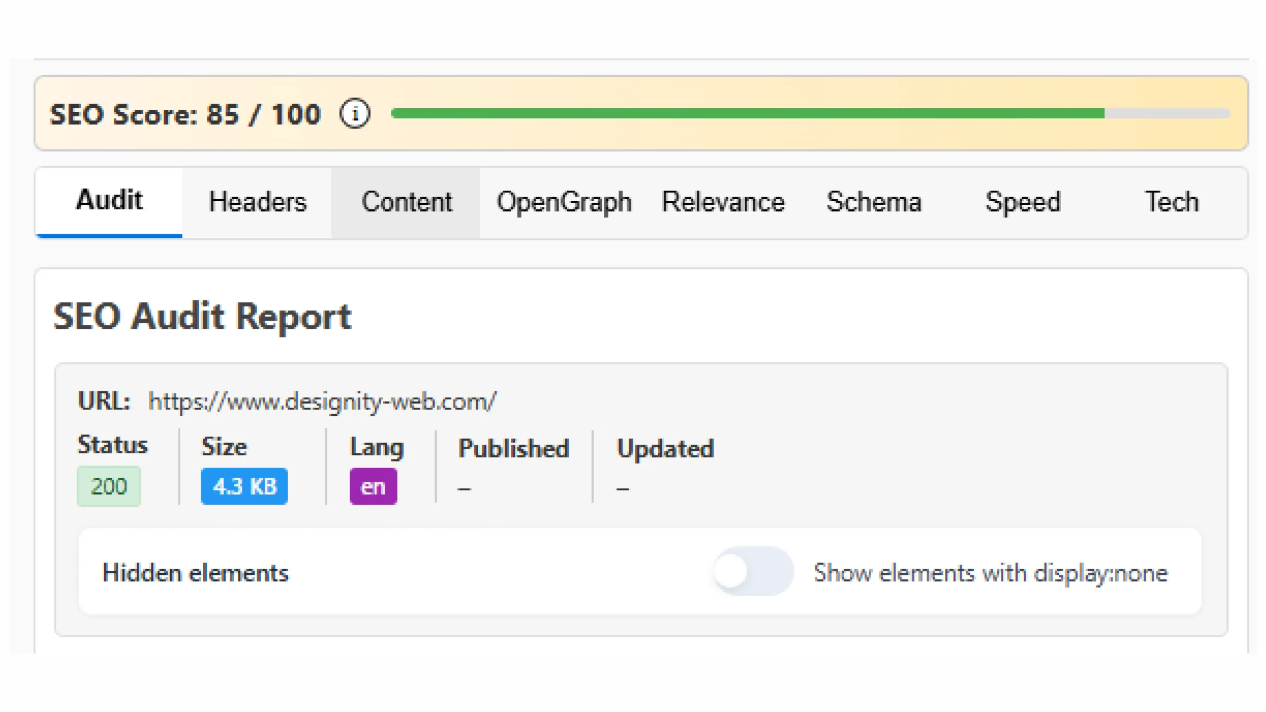 On-Page Optimization